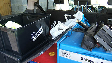 Comienza la aventura de un largo día de rodaje