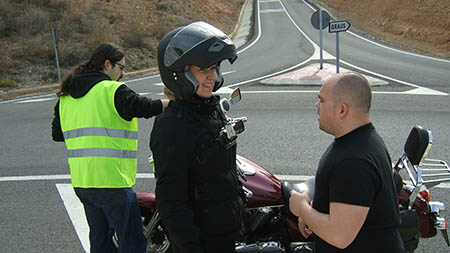 El equipo de 5 y Acción en el Somontano