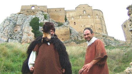 Joaquín y Miguel Ángel en Loarre
