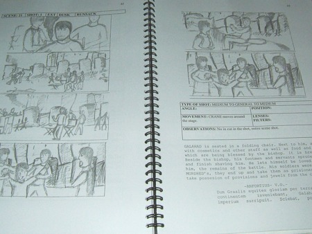 Storyboard de Perceval