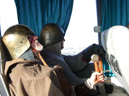 Viaje en el tiempo de los caballeros