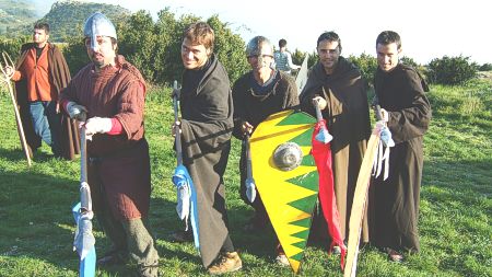 En posición de defensa