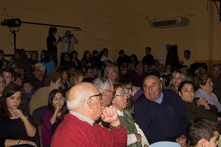 Después del descanso todos en posición para empezar de nuevo