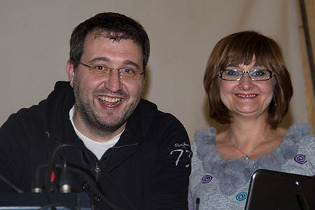 Sisco y Ana gozando en el rincón