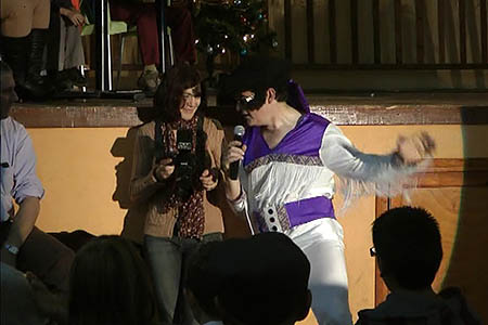 Artur Elvis y nuestra fotógrafa oficial Inma Salas