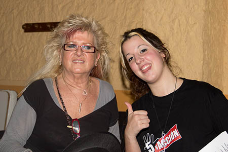 Maite y Cristina, gracias equipo