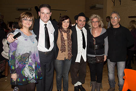 Ana, Arturo, Inma, Miguel Ángel, Maite y Antonio