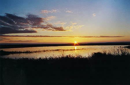 Aguado atardecer