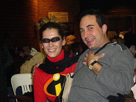 MA con la mujer increíble