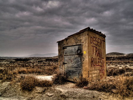 Caminos en el desierto