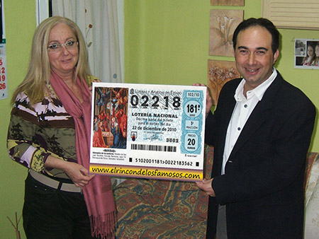 Lola Elduque, ganadora del sorteo "La foto 200"