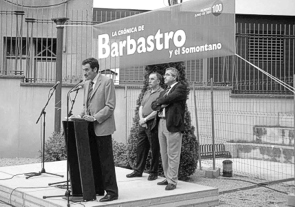 José Antonio Almunia durante su intervención en la celebración del número 100 de la revista