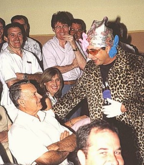 Lordán y su Boris desataron las risas en Bujaraloz