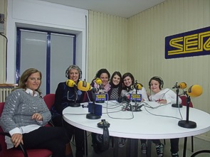 Presentación de Lágrimas de mujer en Cadena SER Jaca