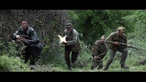 Fotograma del ataque de los guerrilleros