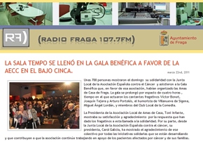 Solidaridad con la AECC