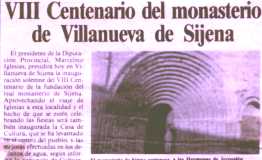 VIII Centenario del Monasterio de Sijena 1188-1988