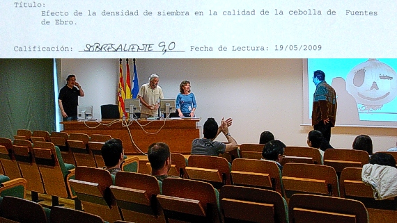 Defensa del Proyecto Final de Carrera de Miguel A. Lordán