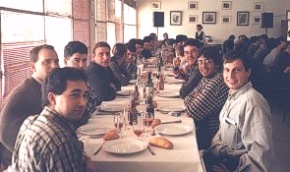Más de 100 personas llenaron el comedor de la antigua ECA