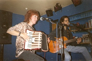 Begoña Larrañaga y Enrique Urquijo en Huesca