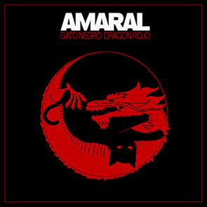 Grafismo del disco de Amaral