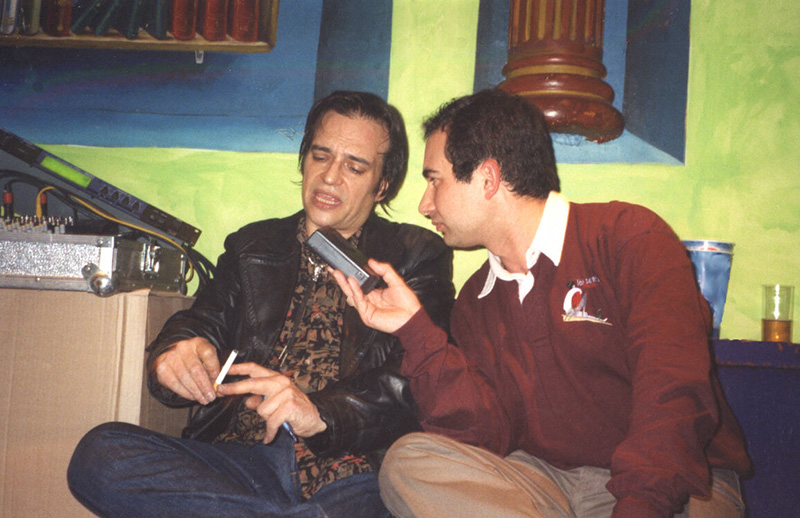 Miguel Ángel Lordán entrevistando a Javier Urquijo (Los Secretos - Ur&Gente)