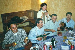 Alfaro y su banda