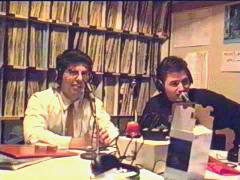 Luis Miguel Royo y José Luis Vicén en su programa de cine 'El sueño eterno'