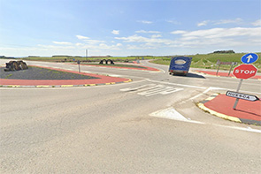 Cruce de la A-1223 con la A-131