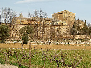 Cara sur del Monasterio de Sijena