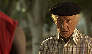 Txema Blasco en el rodaje de Salomón