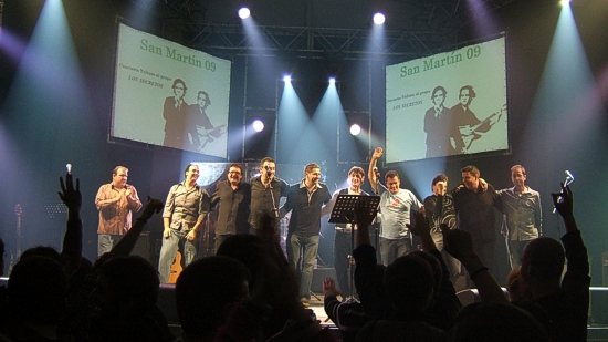 Músicos oscenses homenajean a 'Los Secretos'