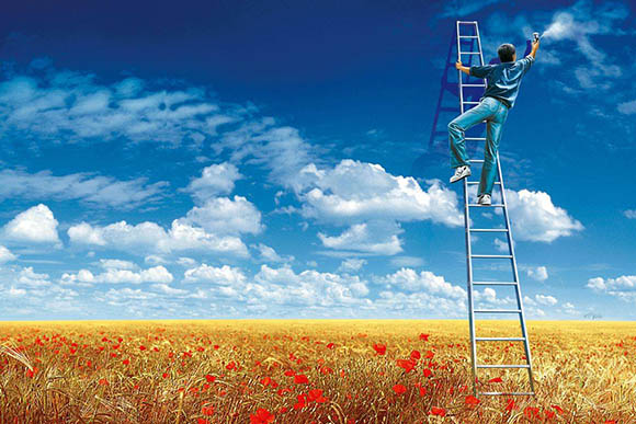Brush the sky