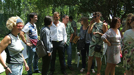 Recepcción en la Carpa del Restaurante Monegros