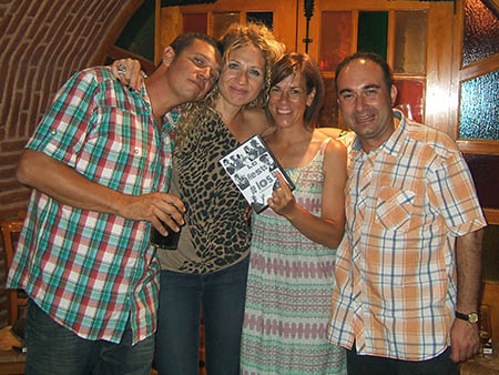 Santi, Ana, MariCruz, Miguel Ángel... y nos falta Dani, artistas a los 40