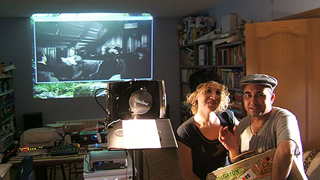 Ana Royo y Miguel Ángel Lordán, las voces de los abuelos del tren