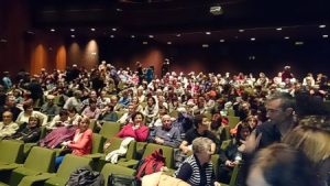 El Palacio de Congresos colgó el cartel de no hay billetes