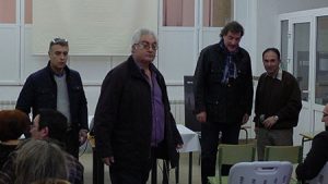 Llegada de parte del equipo