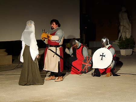 Escenificación para la presentación