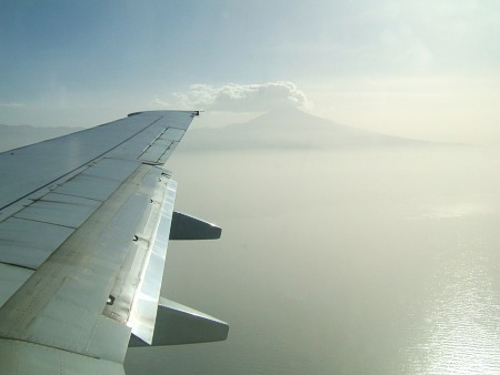 Vista aérea de El Teide
