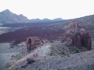 Caldera principal del Parque de las Cañadas del Teide