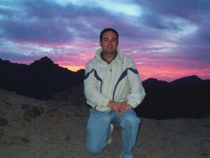 Atardecer en el mirador de los Roques de García