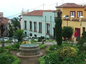 Jardín de la Plaza San Francisco en La Orotava