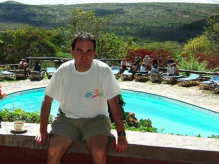 Terraza del lodge del Mara Sopa